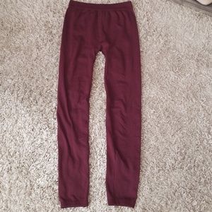 Fleece lined leggings